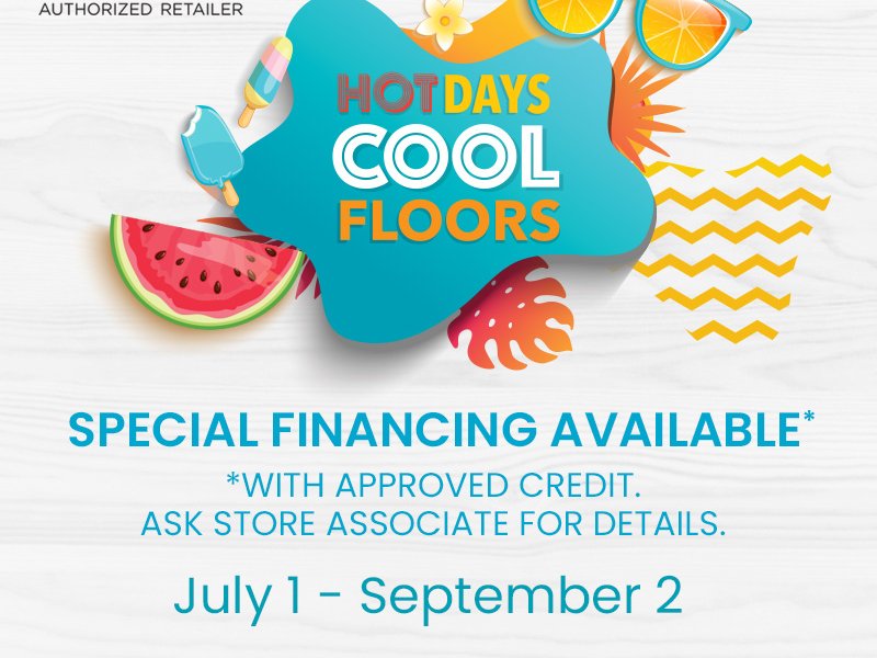 Shaw Hot Days, Cool Floors Event - Promotional Sale - 2024